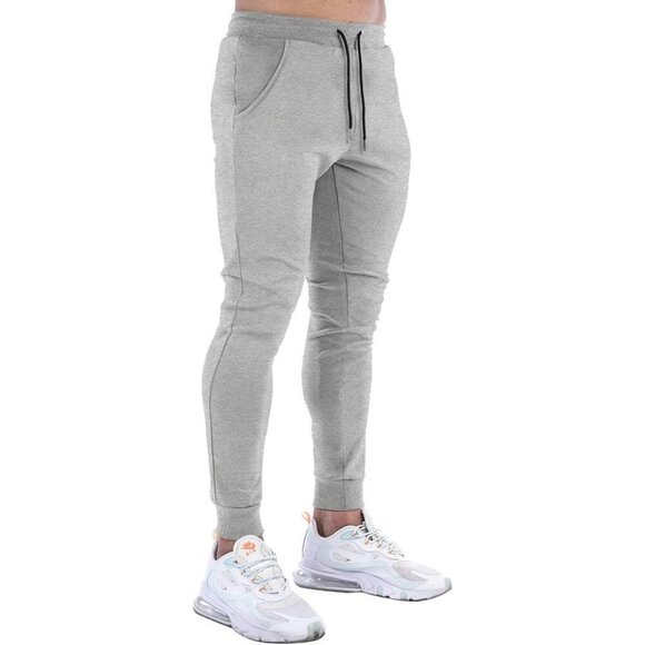 Men's Slim Joggers Gym Workout Pants,Sport Training Tapered Sweatpants,Casual At - Picture 2 of 6